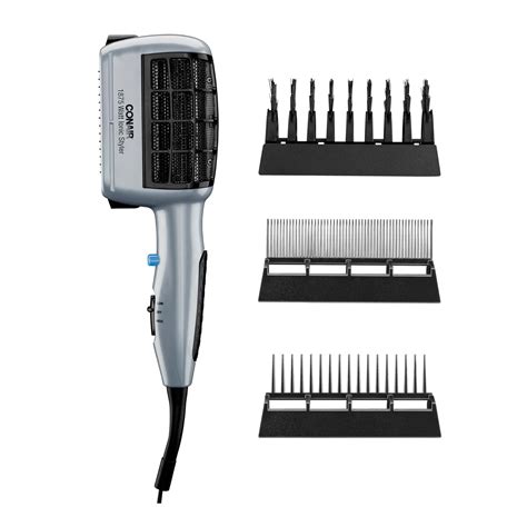 Conair 1875 Watt 3-in-1 Styling Hair Dryer with Ionic Technology, One ...