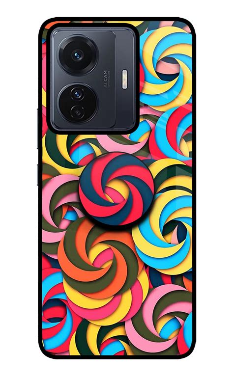 Buy Spiral Pattern Vivo T1 Pro 5G Pop Case at just Rs.169 – Casekaro