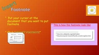 Image result for Footnote SymbolsKeyboard
