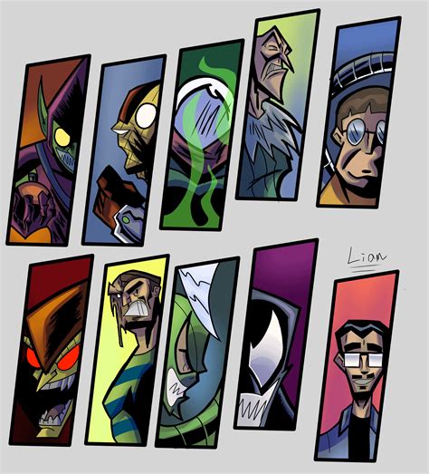 Spider-Man's iconic rogues gallery [artwork by me] : r/Spiderman