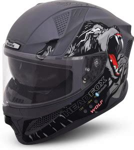 HEADFOX N2F Wolf AI Smart Bluetooth Helmet for Men & Women, ENC, GPS ...