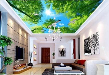 3D Wallpaper Ideas for Ceiling