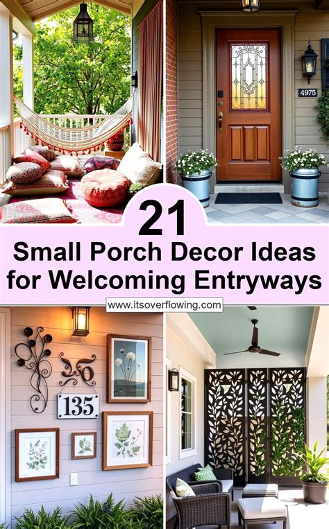21 Small Porch Decor Ideas for Welcoming Entryways
