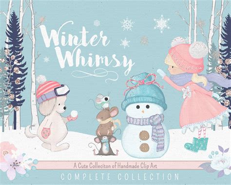Winter Wonderland Christmas Clip Art