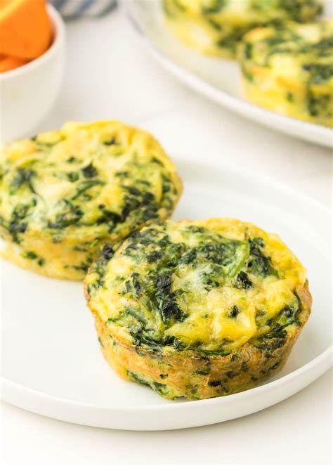 Spinach Egg Muffins - the perfect make ahead breakfast! - Scattered ...