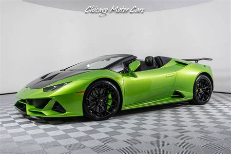 Used 2020 Lamborghini Huracan EVO Spyder LP640-4 VERDE SELVANS DME TUNE ...