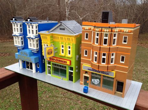 MOC: Bob's Burgers Lego House