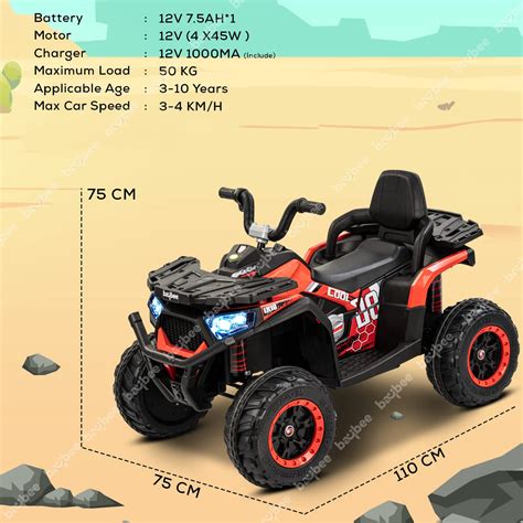 Baybee Adventura ATV Battery Operated electric Ride on Bike for Kids ...
