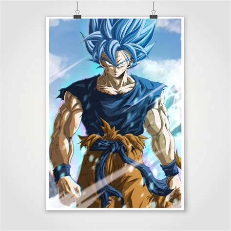 Goku Ultra Instinct 19*13 Poster - Manga Store