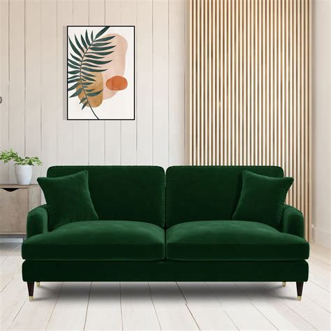 Emerald Green Sofa | Cabinets Matttroy