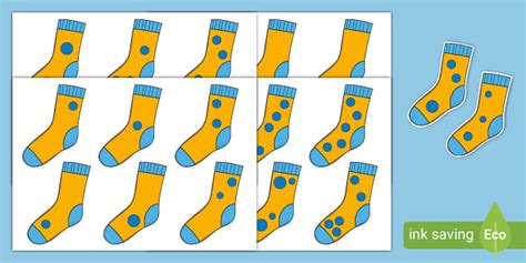 👉 Subitising Socks | Twinkl