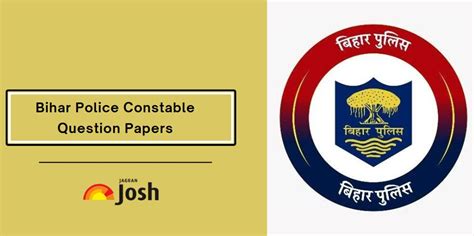 Bihar Police Constable Previous Year Question Paper, Download PDF with ...