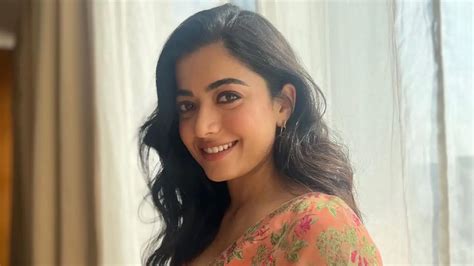 Rashmika Mandanna dazzles in floral saree, says missing...