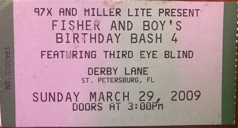 JustCheerTorrance remembers paying only $3.00 to see Third Eye Blind. Has anyone seen them live ...