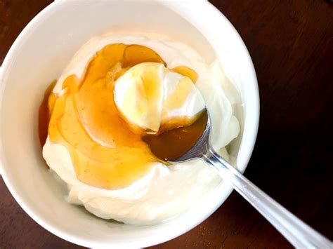Honey Vanilla Greek Yogurt - Flavored, Sweetened Creamy Yogurt