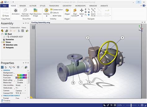 SolidWorks Composer Tutorial Basics 的图像结果