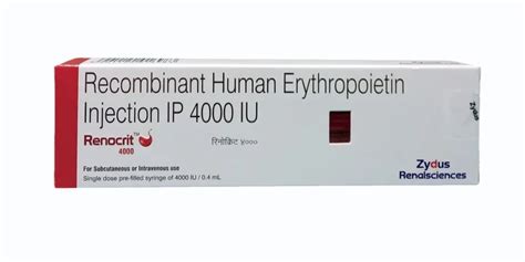 Human Erythropoietin Injection - 4000iu Renocrit Injection Wholesale ...