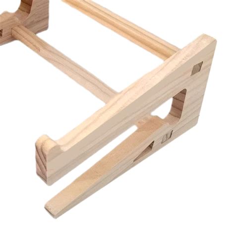 SILNOVO® Wooden Laptop Stand Computer Stand Ventilated Cooling Mount ...