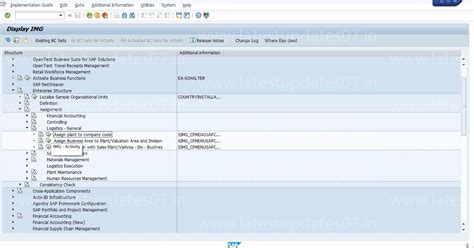 Assign Plant to Company Code in SAP MM