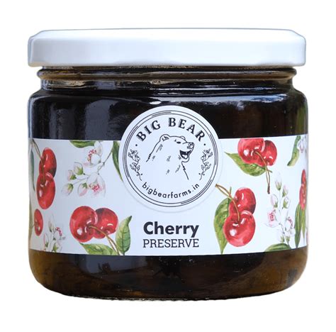 Cherry Preserve 400g – Big Bear Farms