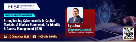 Strengthening Cybersecurity in Capital Markets: A Modern Framework for ...