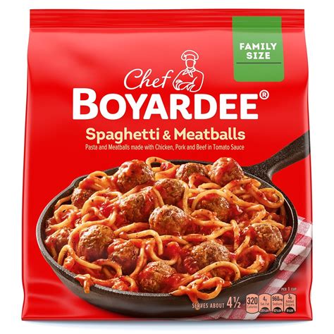 Amazon.com: Chef Boyardee Spaghetti and Meatballs Family Size Skillet ...