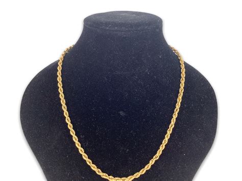 Lot - 14kt Yellow Gold Chain Necklace