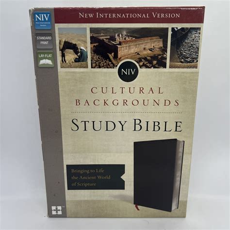 NIV, Cultural Backgrounds Study Bible, Bonded | Ubuy India