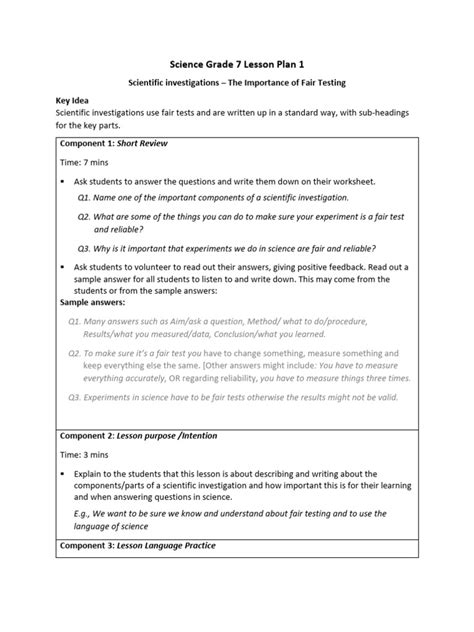 Image result for STD 7 Science Lesson