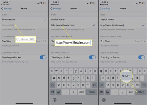 Firefox Homepage Setting 的图像结果