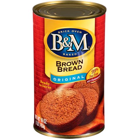 B&M® Original Brown Bread 16 oz. Can - Walmart.com - Walmart.com