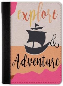 QRIOH Explore & Adventure Passport Holder Wallet Multicolor - Price in ...