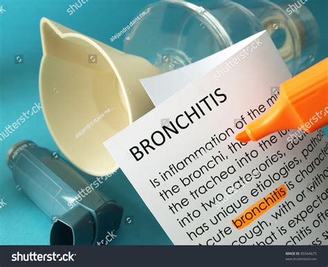 Bronchitis Treatments Stock Photo 85564675 | Shutterstock