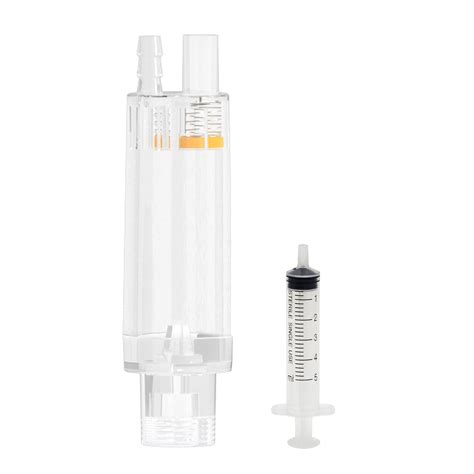 Zrdr Co2 Bubble Counter With Check Valve For Threaded Connection ...