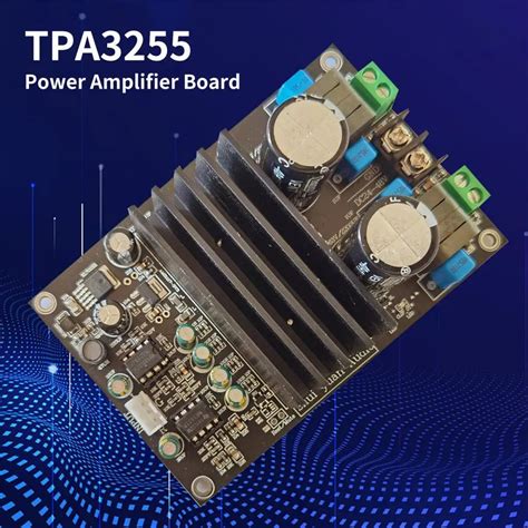 TPA3255-Amplifier-Board-Quick-Response-High-Power-Plug-Play-Metal ...