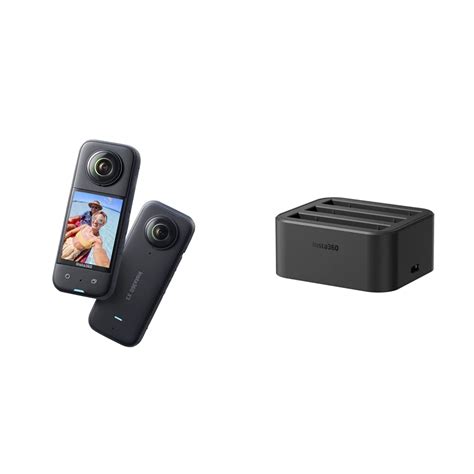 insta360 X3 Action Camera, 1/2" Sensor, 5.7K 360 Capture, Optical Zoom ...