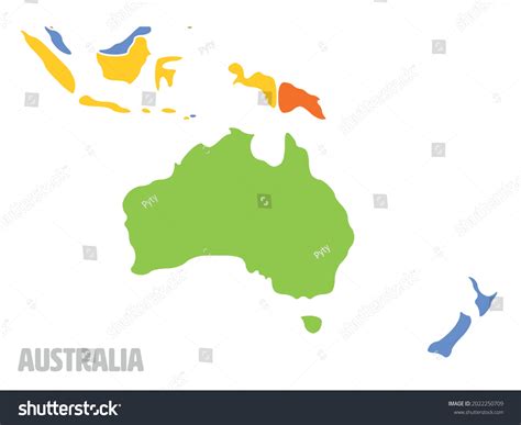 Smooth Map Australia Continent: เวกเตอร์สต็อก (ปลอดค่าลิขสิทธิ์) 2022250709 | Shutterstock