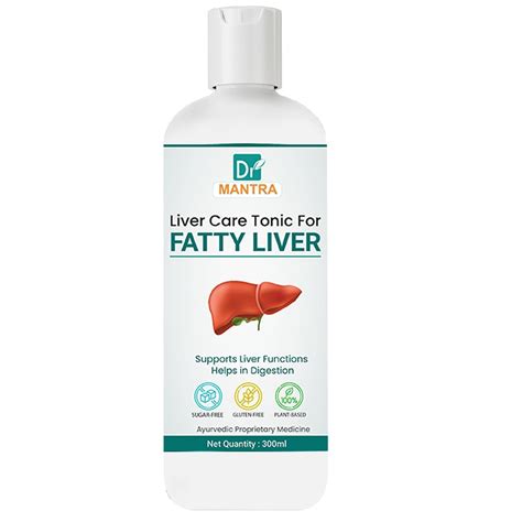 Buy Dr Mantra Ayurvedic Liver Tonic for Fatty Liver - 300ml | 100% Pure ...