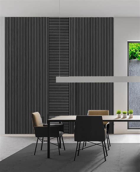 Pannello decorativo fonoassorbente Square Superior FIBROTECH rovere ...