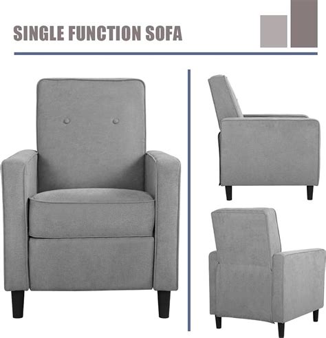 FDW Recliner Chair Fabric with Push Back Accent Arm India | Ubuy