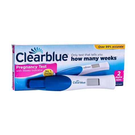 Clearblue Pregnancy Test With Weeks Indicator Instructions at Ryder ...