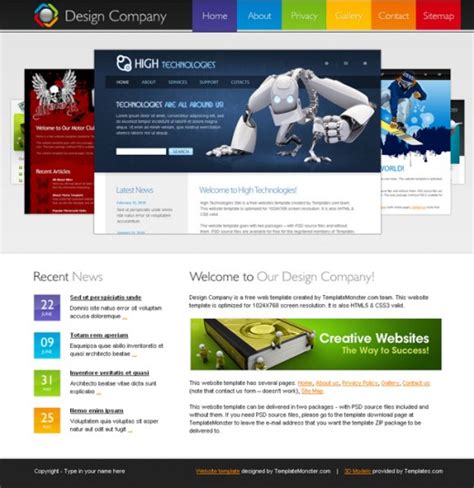 Image result for HTML5 Web Design Template