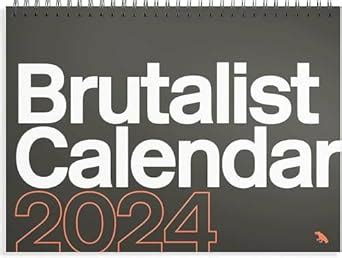 Buy Brutalist Calendar 2024 Book Online at Low Prices in India ...