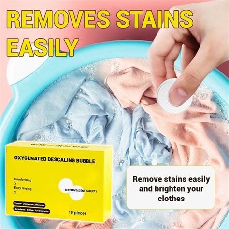 Active Oxygen Descaling Scale Remover, Tea Stain Remover Water Scale C ...