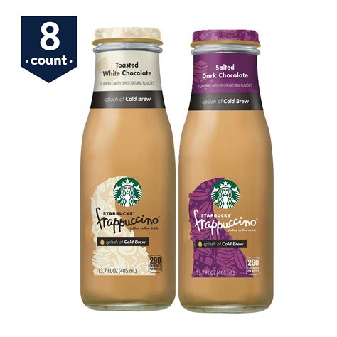 Starbucks Frappuccino Crafted with Cold Brew, Chocolate Variety Pack ...