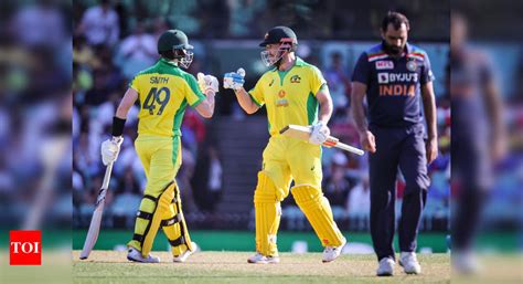 India vs Australia 1st ODI: Aaron Finch, Steve Smith tons help ...