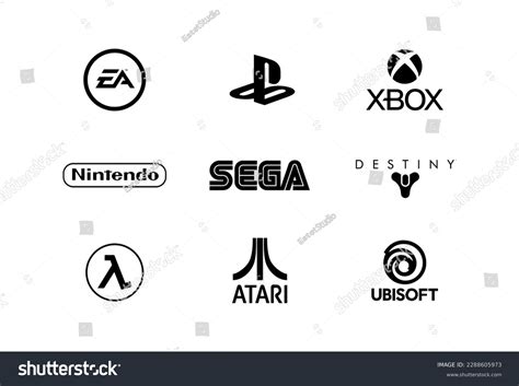 Famous Video Game Logos