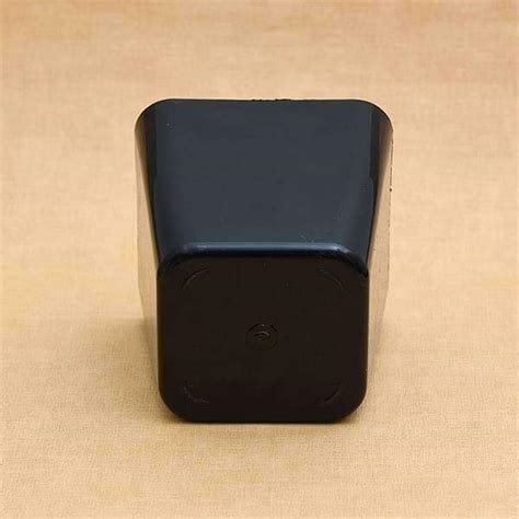 Buy 5.5 inch (14 cm) Square Plastic Planter with Rounded Edges (Black ...