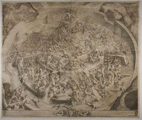 Historic Surreal Maps of the Circles of Hell According to Dante's ...