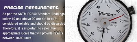 YUZUKI Shore A Rubber Hardness Tester with Pin Pointer 0-100HA with ...